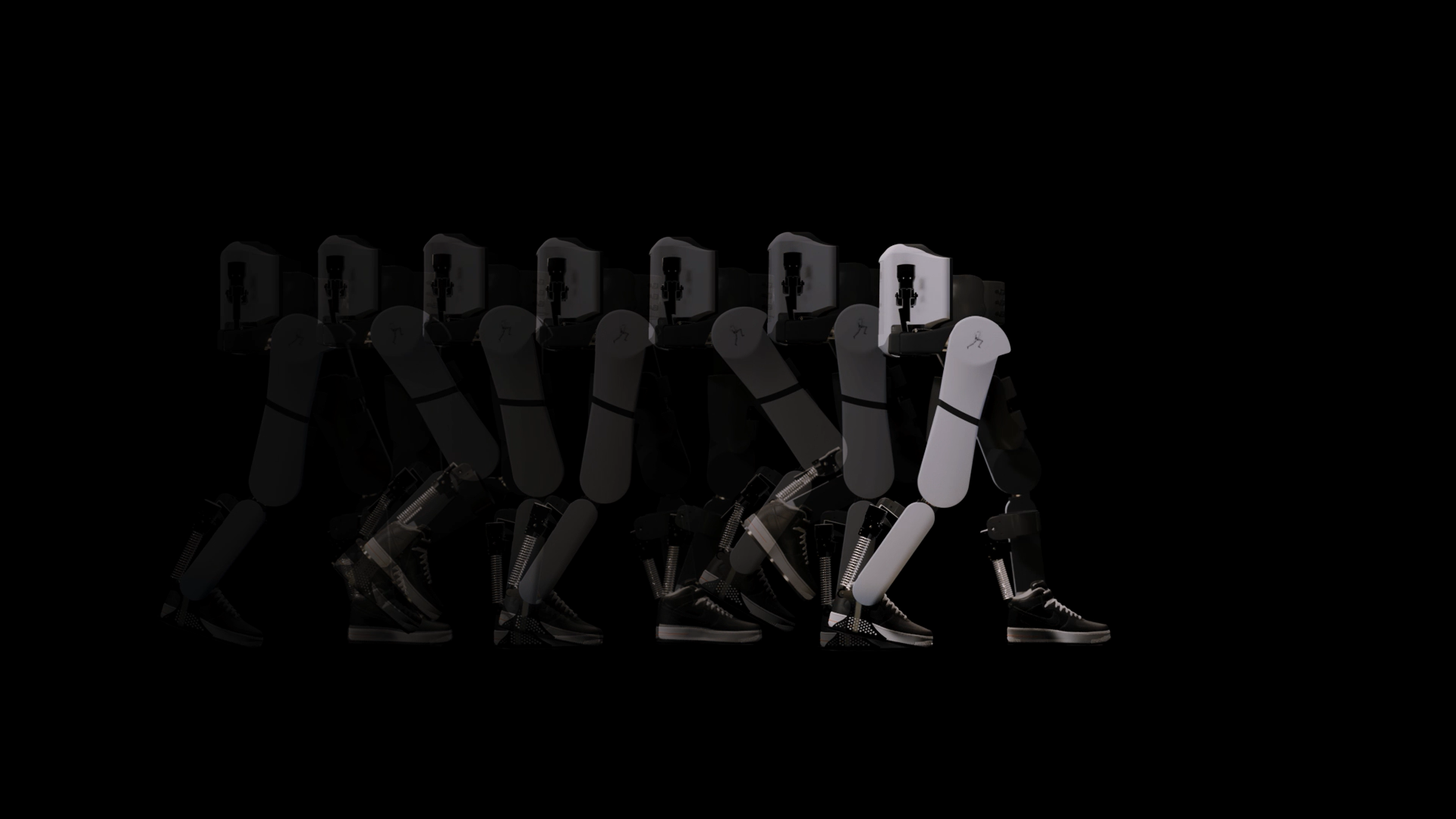 Studenten werken met Project MARCH VII aan het ‘exoskelet’