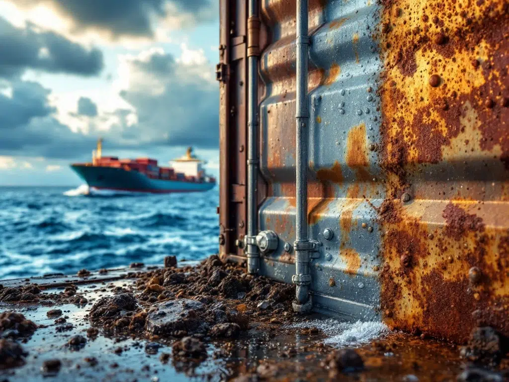 Welke corrosieweerstand tests zijn verplicht voor zeewater transport?