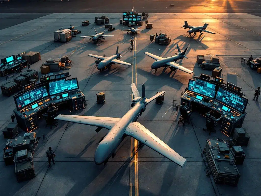 Welke rol spelen ground control stations in drone transportplanning?