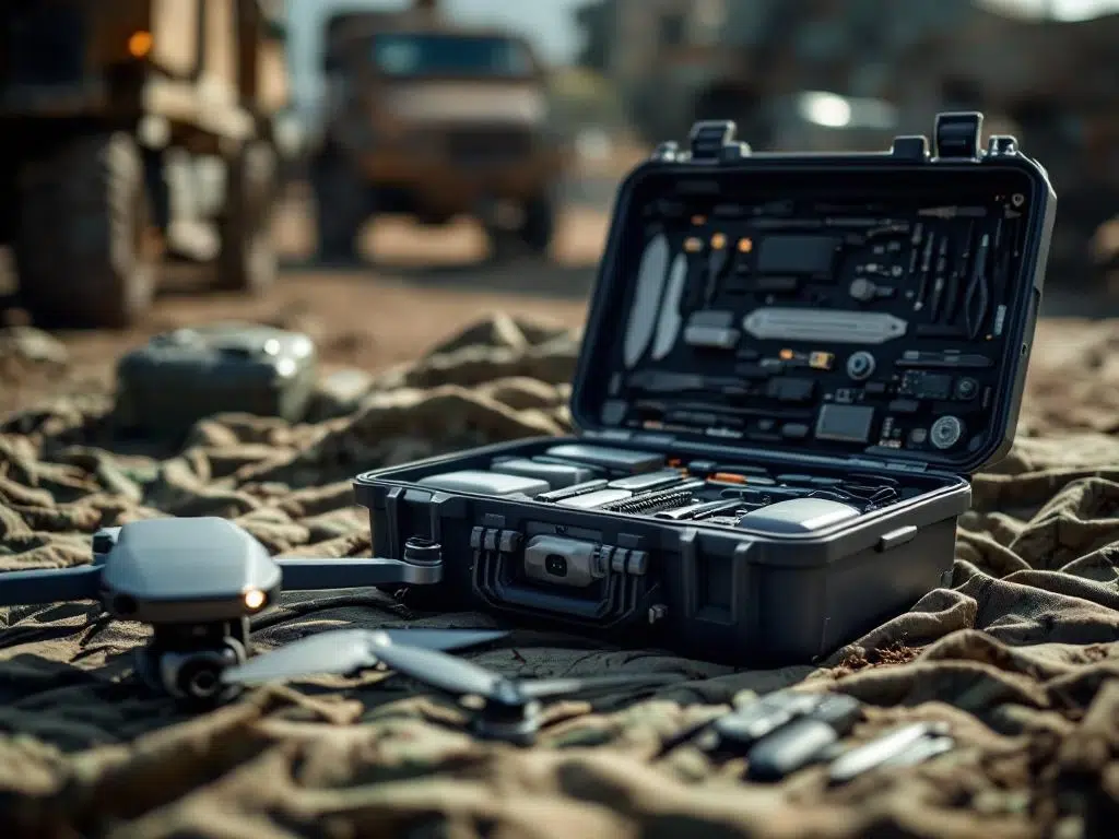 Hoe werken maintenance kits voor militaire drones in het veld?
