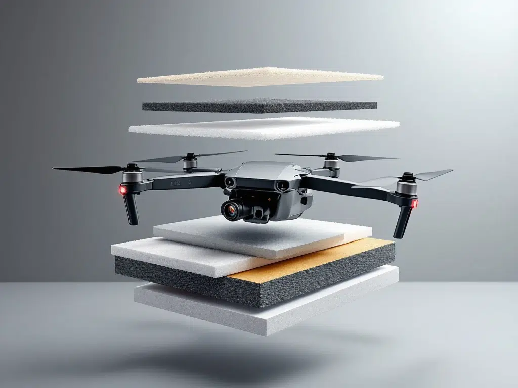 Which materials offer optimal drone protection?