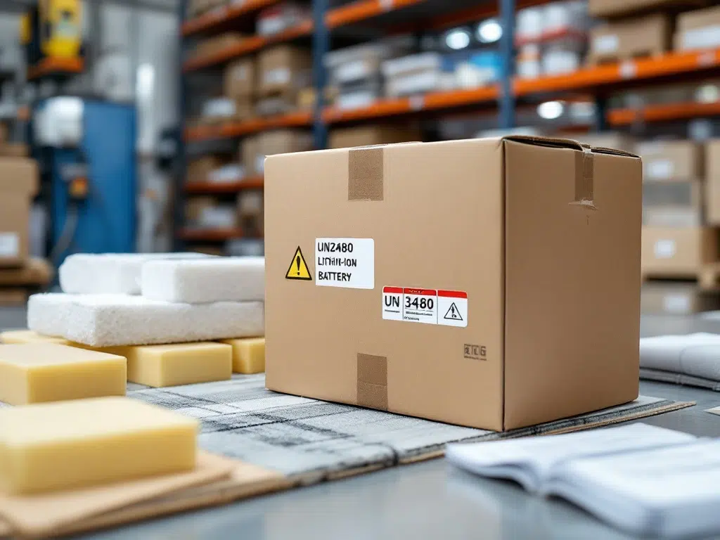 Hoe bereid je UN3480 verzendlabels voor lithium-ion transport?