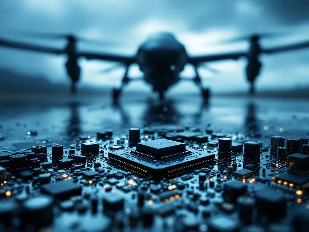 What are the humidity risks for military drone electronics?