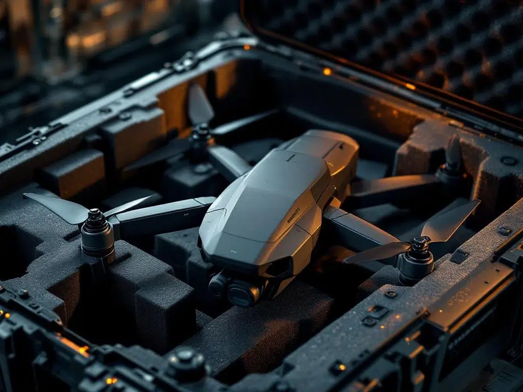What is the lifespan of packaging for military drone systems?