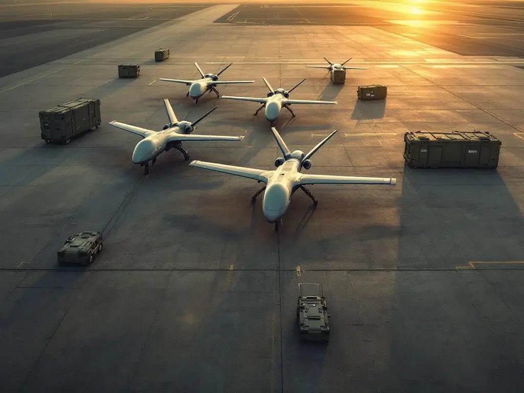 What packaging requirements apply for NATO drone interoperability?