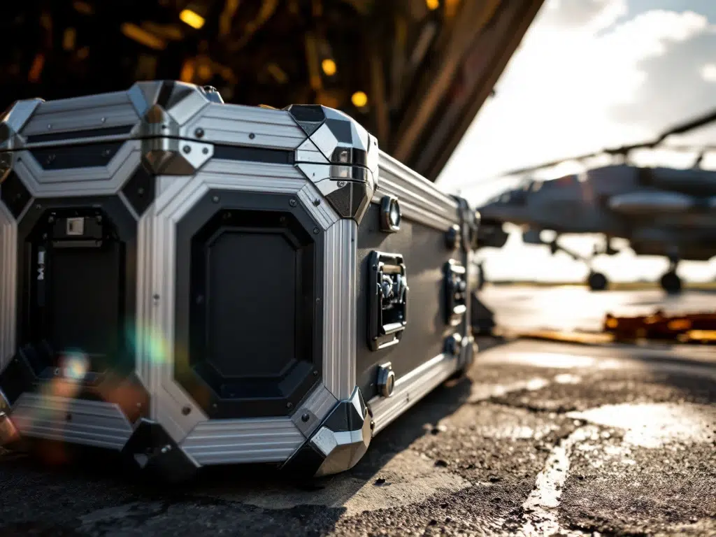 Why do defense and aviation choose custom cases?