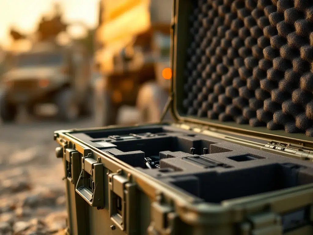 What are reusable packaging solutions for the defense industry?