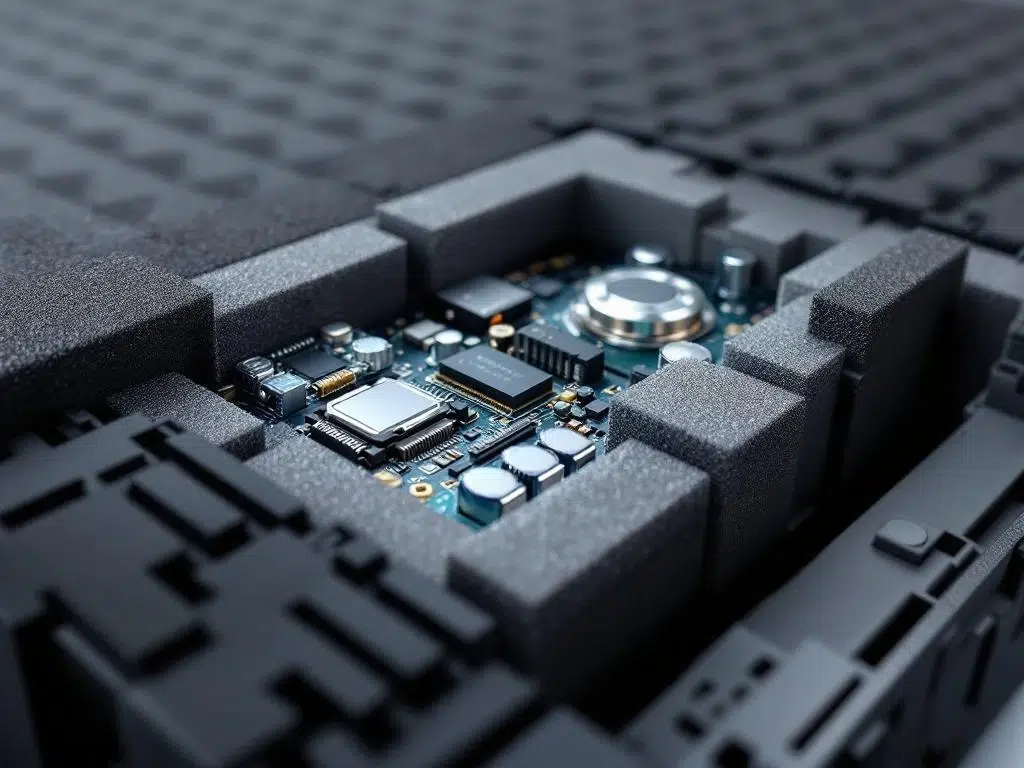 Which foam interiors reduce DOA risk for sensitive sensors?