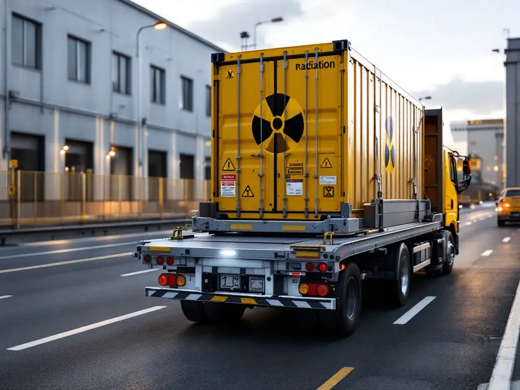 Welke voorschriften gelden voor radioactief materiaal transport?