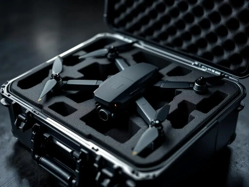 How are reconnaissance drones packaged for tactical deployment?